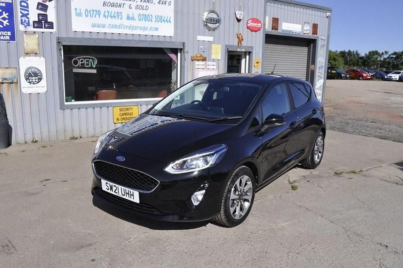 Black Used 2021 Ford Fiesta Trend Hatchback | £11,995 (Good price) - Image 1/4