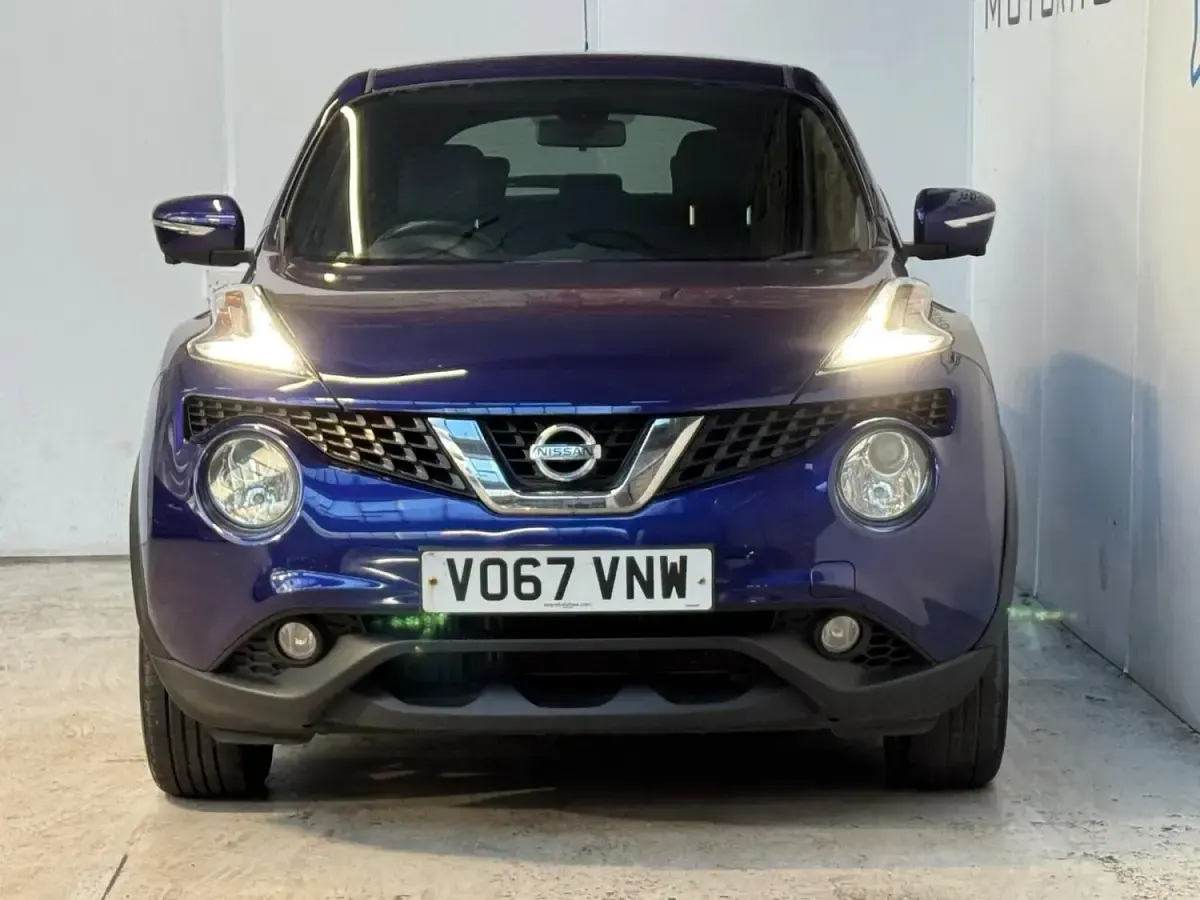 Begagnad Nissan Juke S 110 HK (80 kW) 2017 Blå SUV