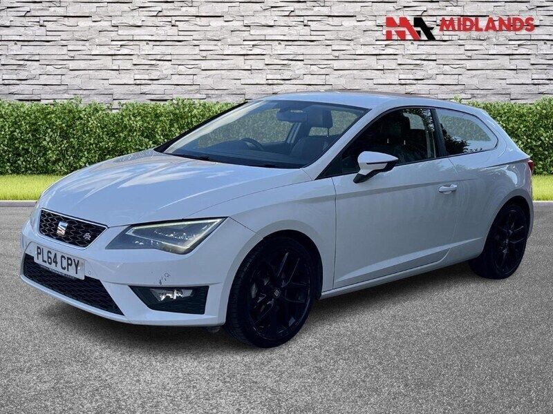White Used 2014 Seat Leon FR Sport Coupe | £5,500 (Fair price) - Image 1/3