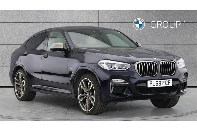 Carbon black Used 2019 BMW X4 Shadowline SUV | £28,990 (Good price) - Image 1/4