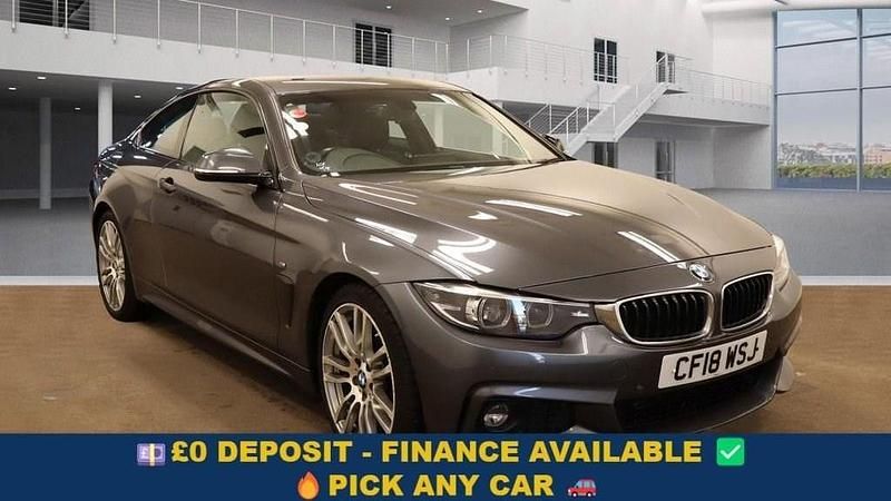 Grey Used 2018 BMW 420 M Sport Coupe | £11,749 (Good price) - Image 1/4