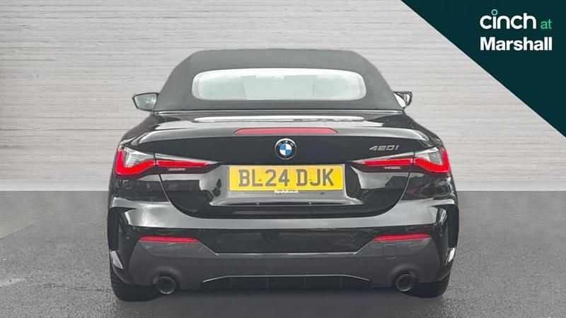 Used BMW 420 M Sport 184 HP (135 kW) 2024 Black Cabriolet