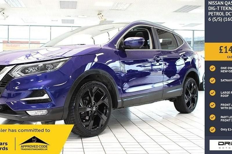 Blue Used 2019 Nissan Qashqai Tekna SUV | £14,790 (Good price) - Image 1/1