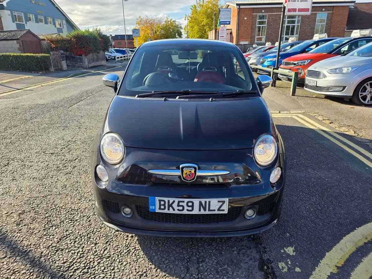 Used Abarth 500 135 HP (99 kW) 2009 Black Hatchback