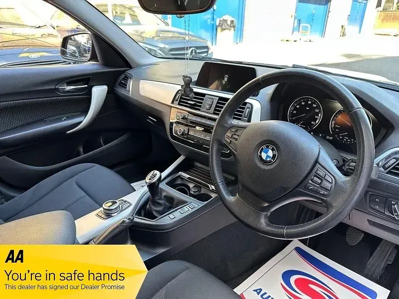 Used BMW 116 Comfort Edition 2017 Black Hatchback
