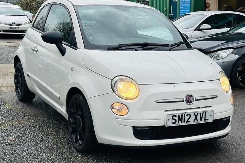 White Used 2012 Fiat 500 S Hatchback | £2,250 (Good price) - Image 1/1