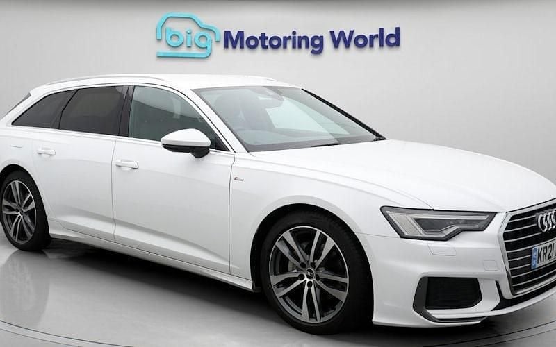 White Used 2021 Audi A6 S-Line Estate | £24,500 (Super price) - Image 1/4