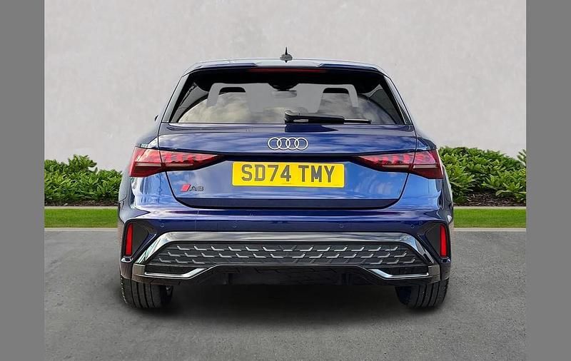 Used Audi A3 S-Line 116 HP (85 kW) 2024 Blue Hatchback