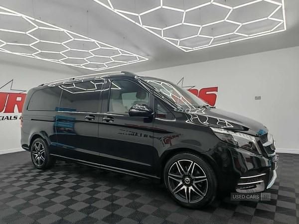Black Used 2024 Mercedes V300 AMG line MPV | £64,750 (Fair price) - Image 1/4