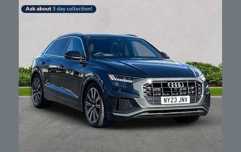 Used Audi Q8 Black Edition 281 HP (206 kW) 2023 Blue SUV