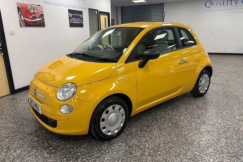 Used Fiat 500 Pop 69 HP (50 kW) 2013 Yellow Hatchback
