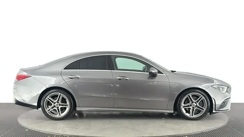 Used Mercedes CLA220 AMG Line Premium 190 HP (139 kW) 2021 Grey Coupe