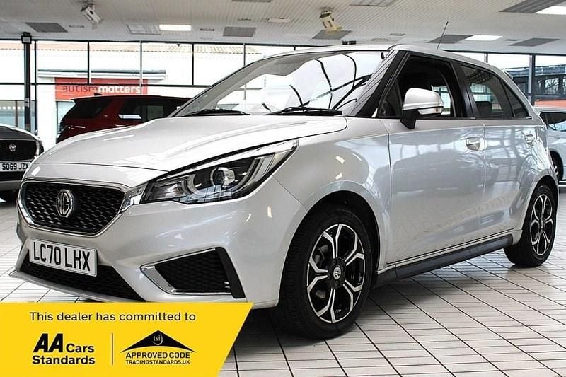 Used MG MG3 Exclusive 106 HP (77 kW) 2020 Silver Hatchback