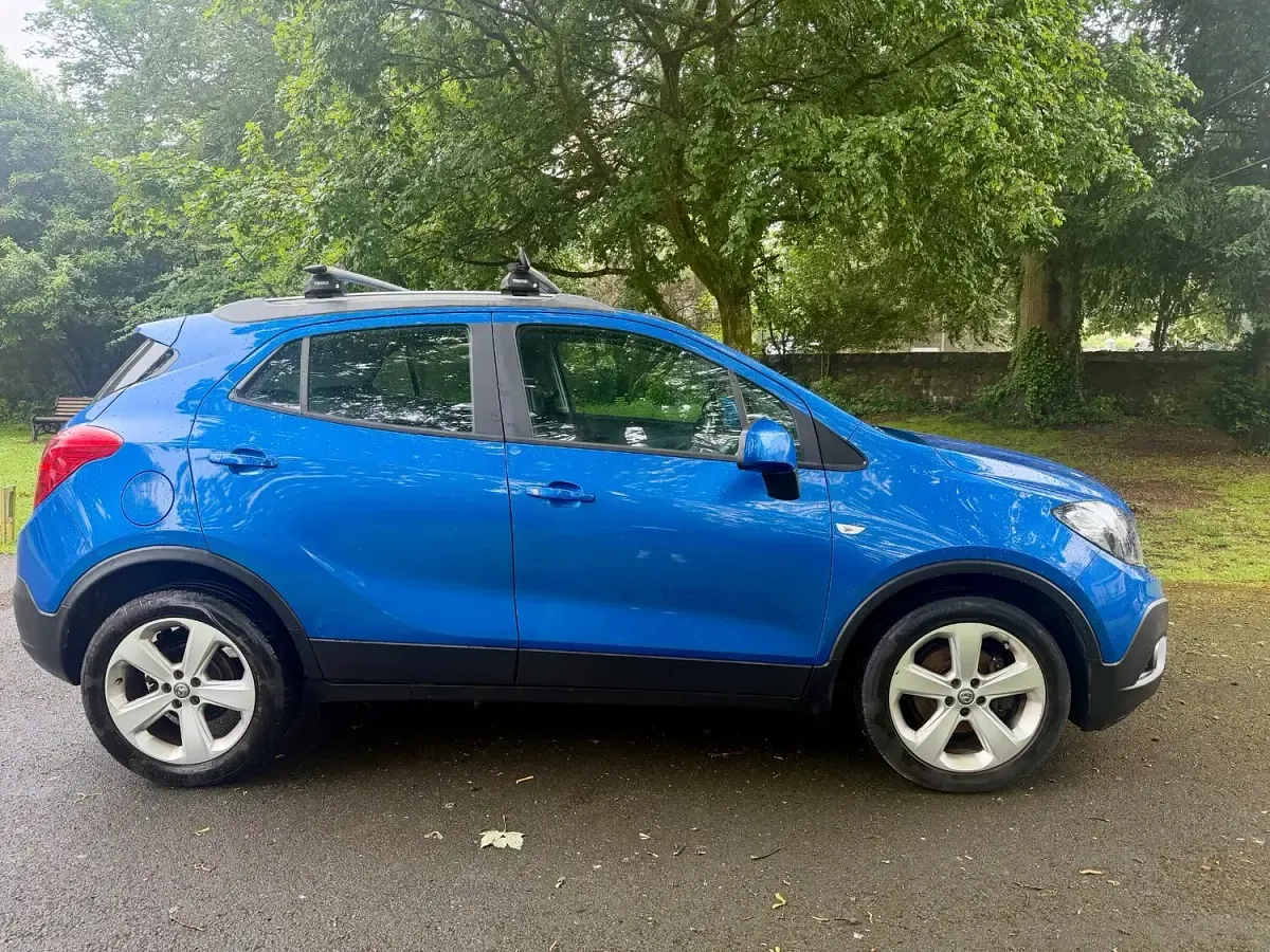 Used Vauxhall Mokka 115 HP (84 kW) 2014 Blue SUV