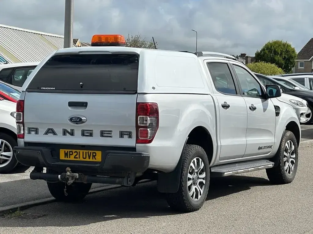 Used Ford Ranger Wildtrack 210 HP (154 kW) 2021 Silver Pickup