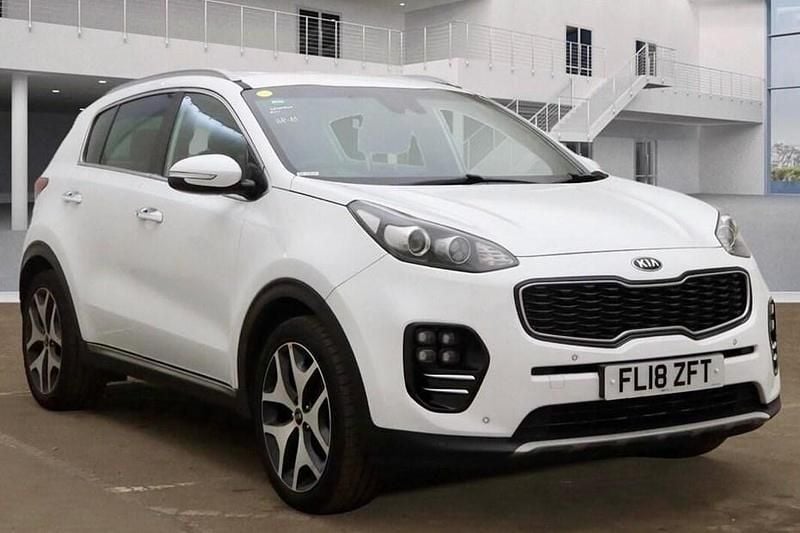 White Used 2018 Kia Sportage GT-Line SUV | £11,495 (Super price) - Image 1/1