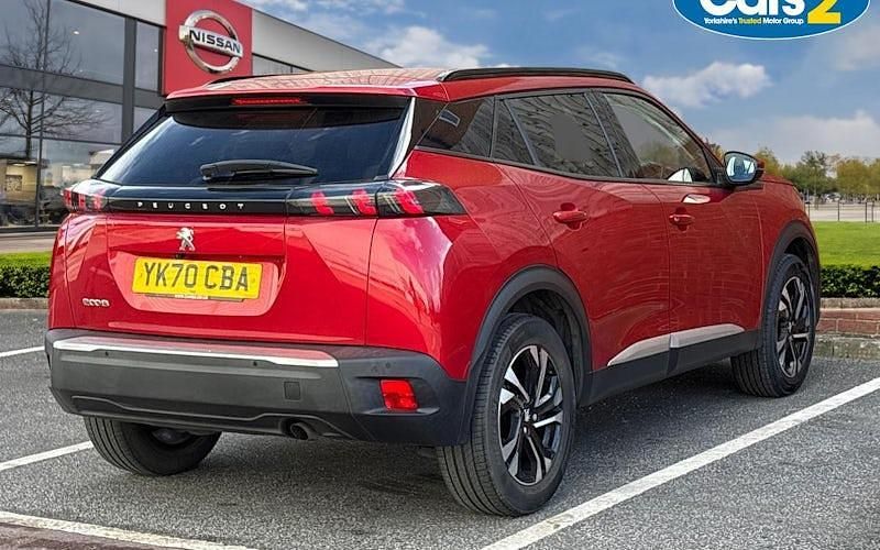 Used Peugeot 2008 Allure 101 HP (74 kW) 2020 Red SUV