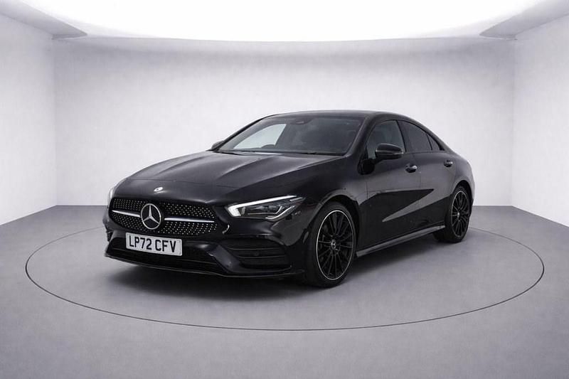 Used Mercedes CLA250e AMG Line Premium Plus 2023 Black Sedan