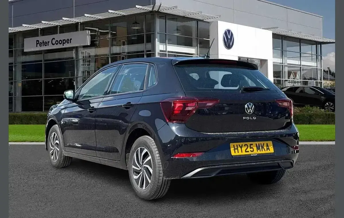 Used VW Polo Life 115 HP (84 kW) 2025 Black Hatchback