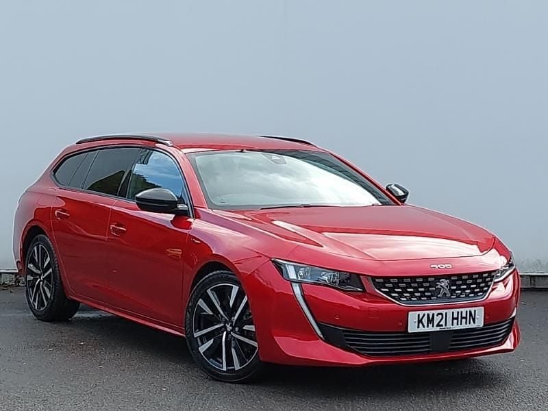 Red Used 2021 Peugeot 508 GTi Estate | £16,998 - Image 1/4