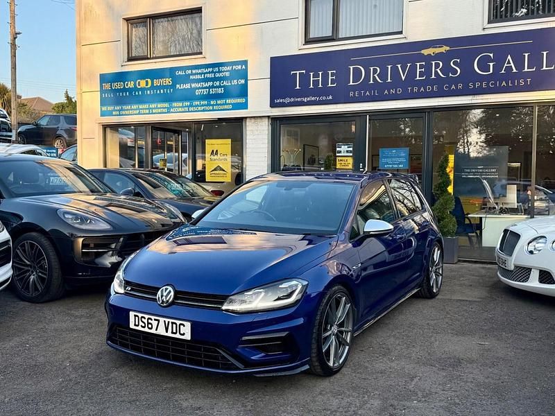 Used VW Golf VII R 310 HP (228 kW) 2018 Blue Hatchback