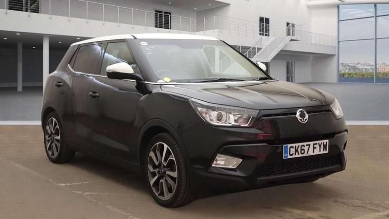Black Used 2017 Ssangyong (KGM) Tivoli SUV | £8,999 - Image 1/4