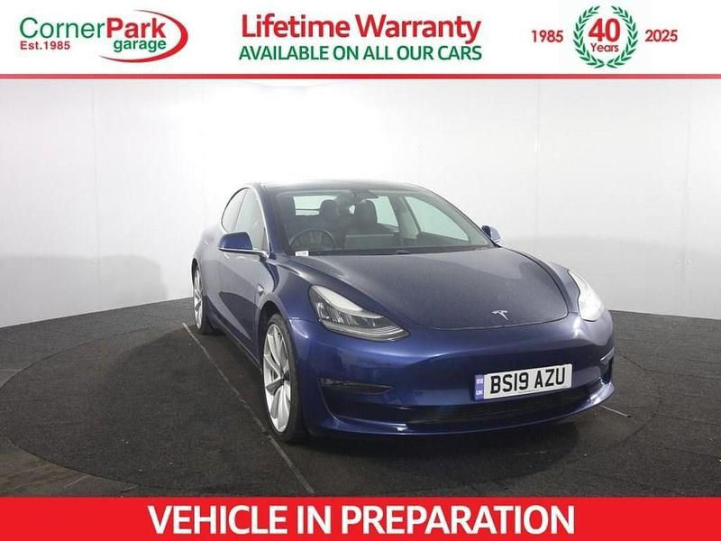 Used Tesla Model 3 Performance 461 kW (627 HP) 2019 Blue Sedan