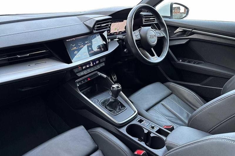 Used Audi A3 S-Line 2021 White Hatchback