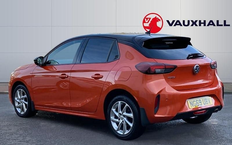 Used Vauxhall Corsa SRi 101 HP (74 kW) 2020 Orange Hatchback