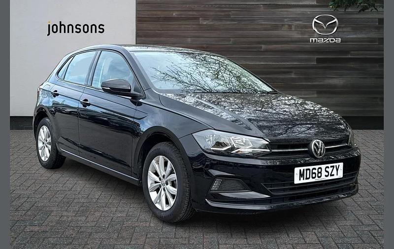 Used VW Polo SE 64 HP (47 kW) 2019 Black Hatchback