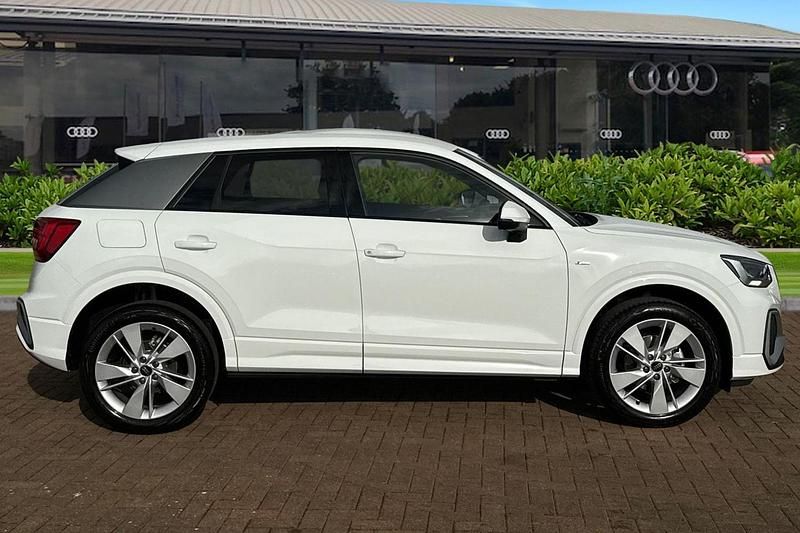 New Audi Q2 S-Line 2026 White SUV