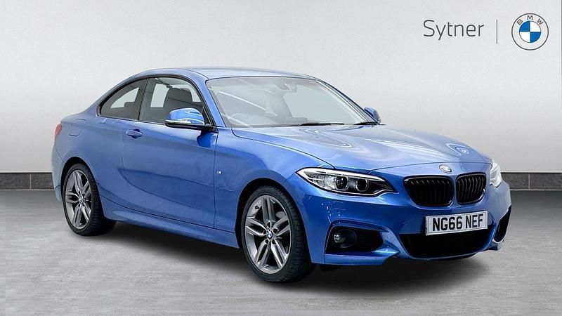 Blue Used 2017 BMW 218 M Sport Coupe | £13,750 (A bit pricey) - Image 1/4