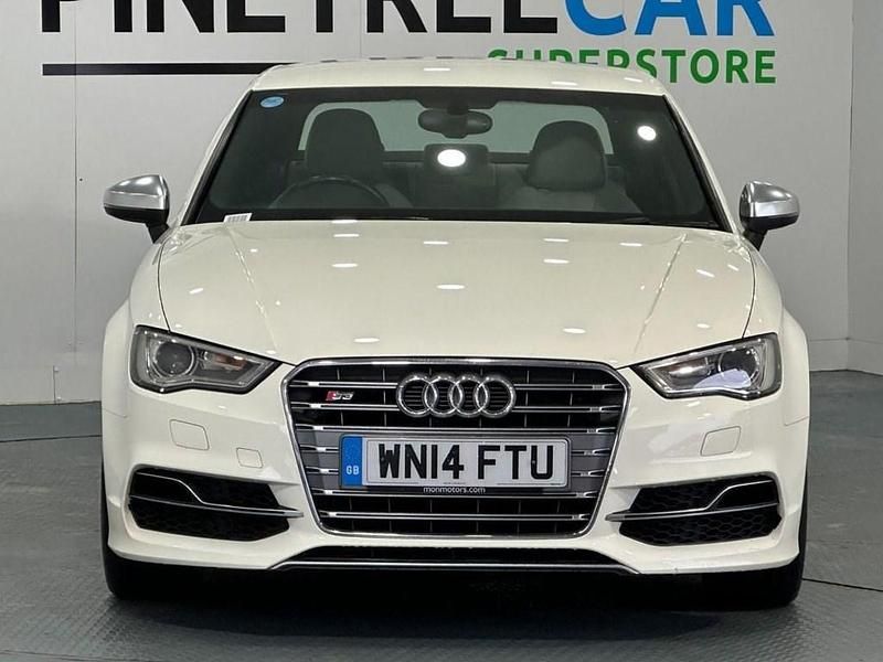 Used Audi S3 Advanced 300 HP (220 kW) 2014 White Sedan