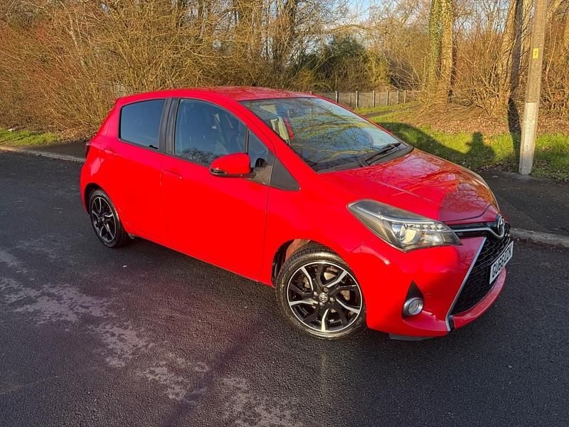 Used Toyota Yaris Design 2016 Red Hatchback