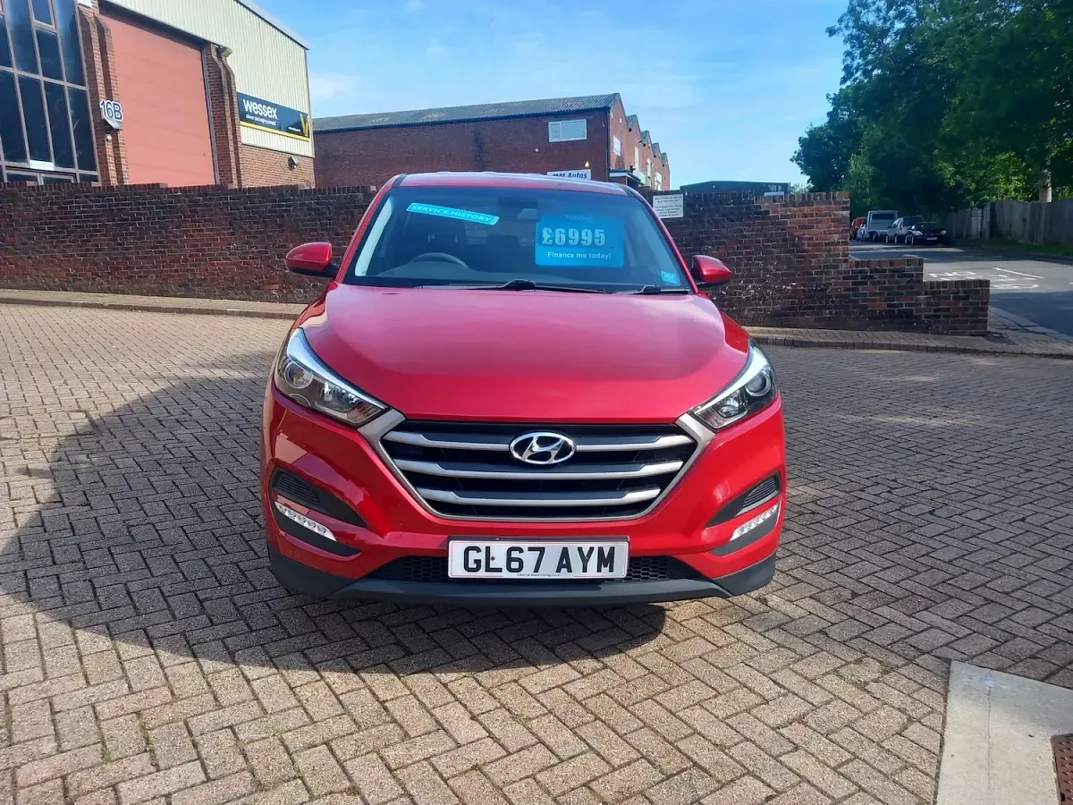 Usado Hyundai Tucson 132 CV (97 kW) 2017 Rojo SUV