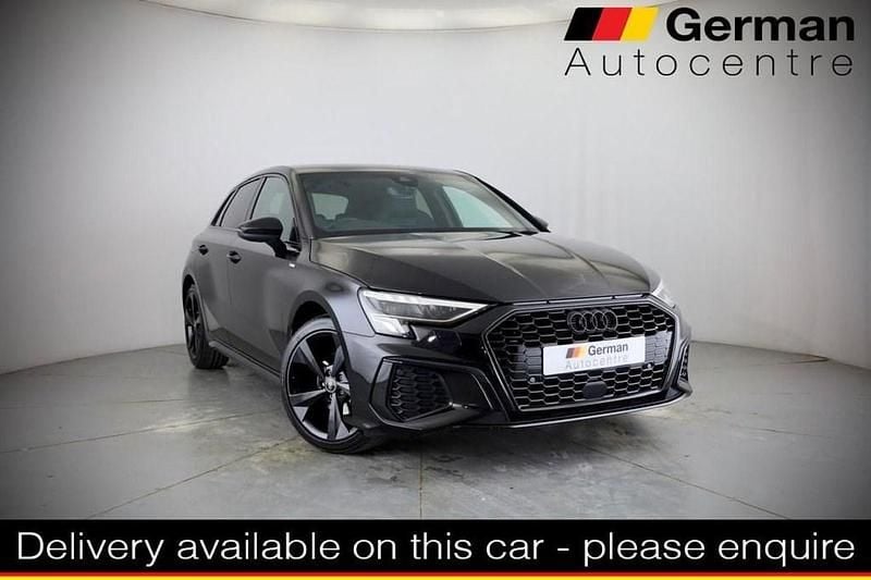 Black Used 2024 Audi A3 S-Line Hatchback | £21,300 (Fair price) - Image 1/2