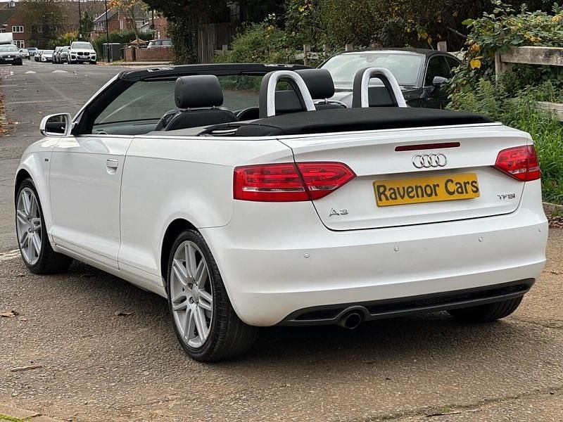 Used Audi A3 Cabriolet S-Line 2011 White Cabriolet