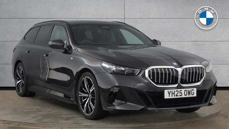 Grey Used 2025 BMW 530e M Sport Estate | £43,945 (Super price) - Image 1/4