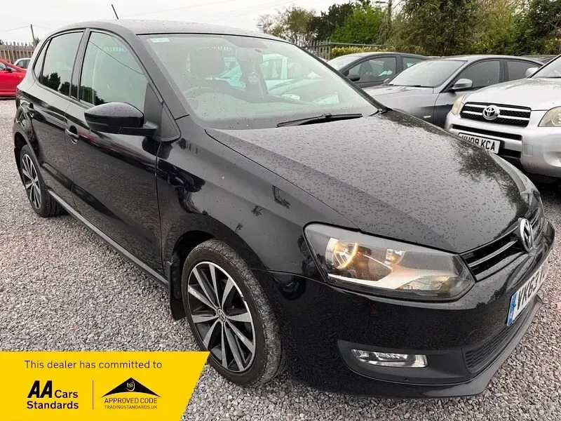 Used VW Polo Edition 60 HP (44 kW) 2013 Black Hatchback