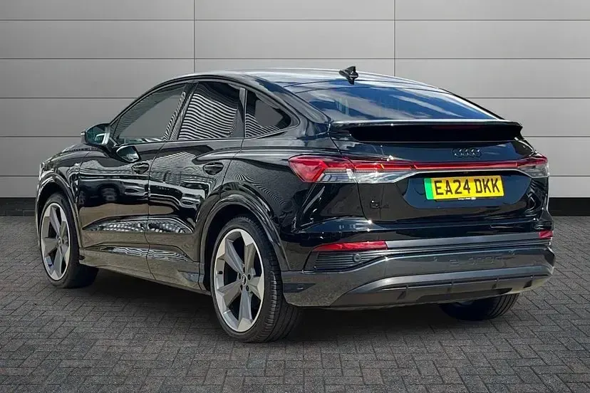 Used Audi Q4 Sportback e-tron Black Edition 147 kW (201 HP) 2024 Mythos black SUV