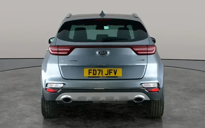 Used Kia Sportage GT-Line 136 HP (100 kW) 2021 Silver SUV