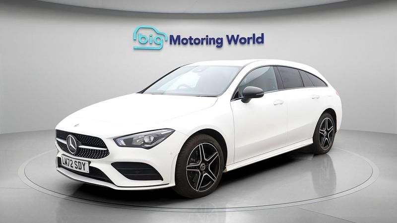 Used Mercedes CLA250e AMG Line Premium 2023 White Sedan