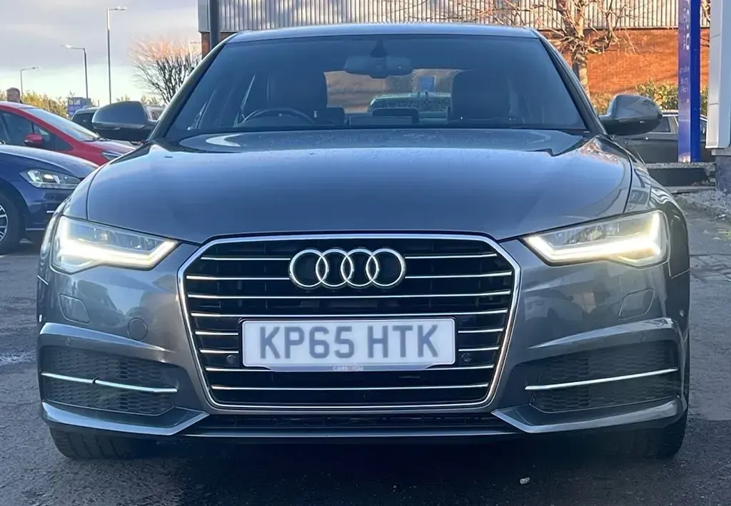 Used Audi A6 S-Line 190 HP (139 kW) 2015 Grey Sedan