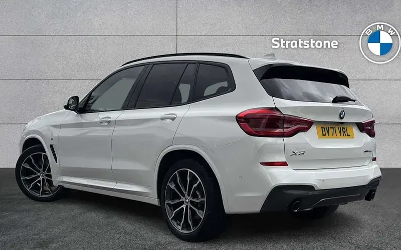 Used BMW X3 M Sport 190 HP (139 kW) 2021 White SUV
