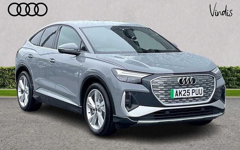 Used 2026 Audi Q4 Sportback e-tron S-Line SUV | £36,894 (Super price) - Image 1/4