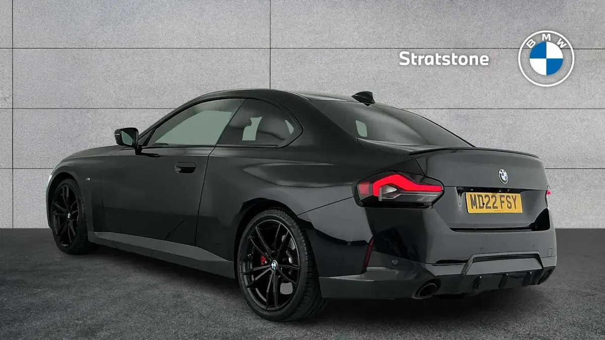 Used BMW 220 M Sport 181 HP (133 kW) 2022 Black Coupe