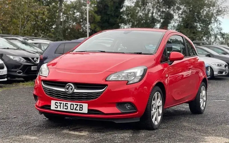 Used Vauxhall Corsa Excite 116 HP (85 kW) 2015 Red Hatchback