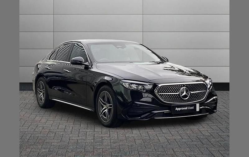 Used Mercedes E200 AMG line 227 HP (166 kW) 2025 Black Sedan
