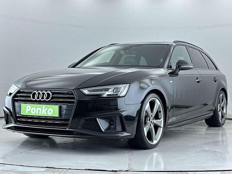 Used Audi A4 Black Edition 150 HP (110 kW) 2019 Black Estate
