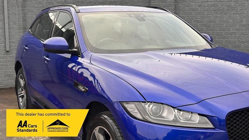 Used Jaguar F-Pace R-Sport 180 HP (132 kW) 2017 Blue SUV
